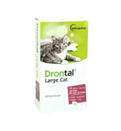 Vetoquinol Drontal Large Cat (6 Kg) - 24 Tabletten