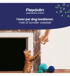 Flexadin Cat - 60 Chews -Huisdierproducten Winkel flexadin cat 60 chews 1