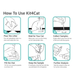 Kit 4 Cat Urineopvangset - 3 X 300 Gram -Huisdierproducten Winkel kit 4 cat urineopvangset 3 x 300 gram 3