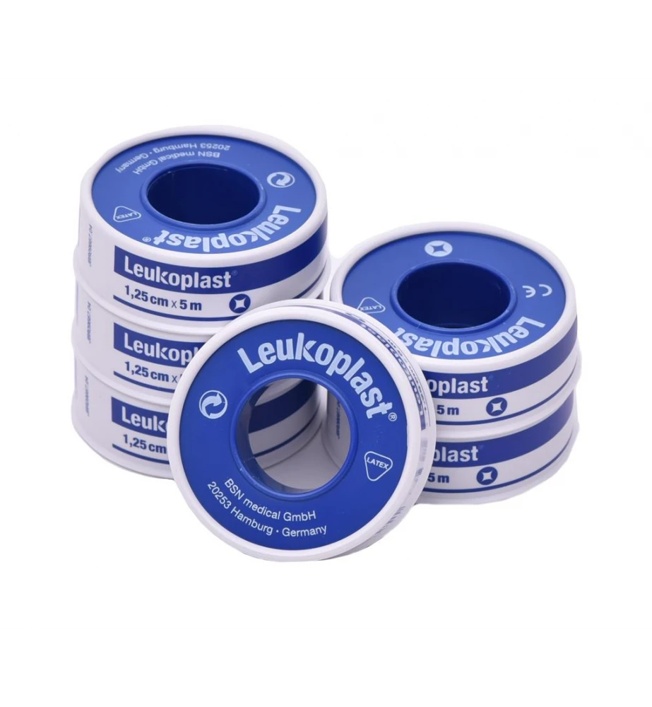 Leukoplast Fixatiepleister (Afwasbaar) 1.25 Cm X 5 M - 24 Stuks 1 Leukoplast Fixatiepleister (Afwasbaar) 1.25 Cm X 5 M - 24 Stuks