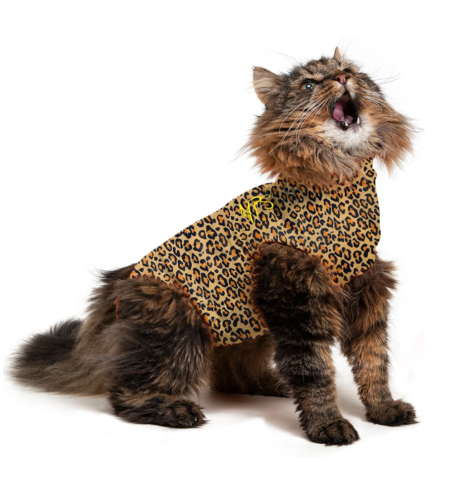 Medical Pet Shirt (Kat / Luipaardprint) 1 Medical Pet Shirt (Kat / Luipaardprint)