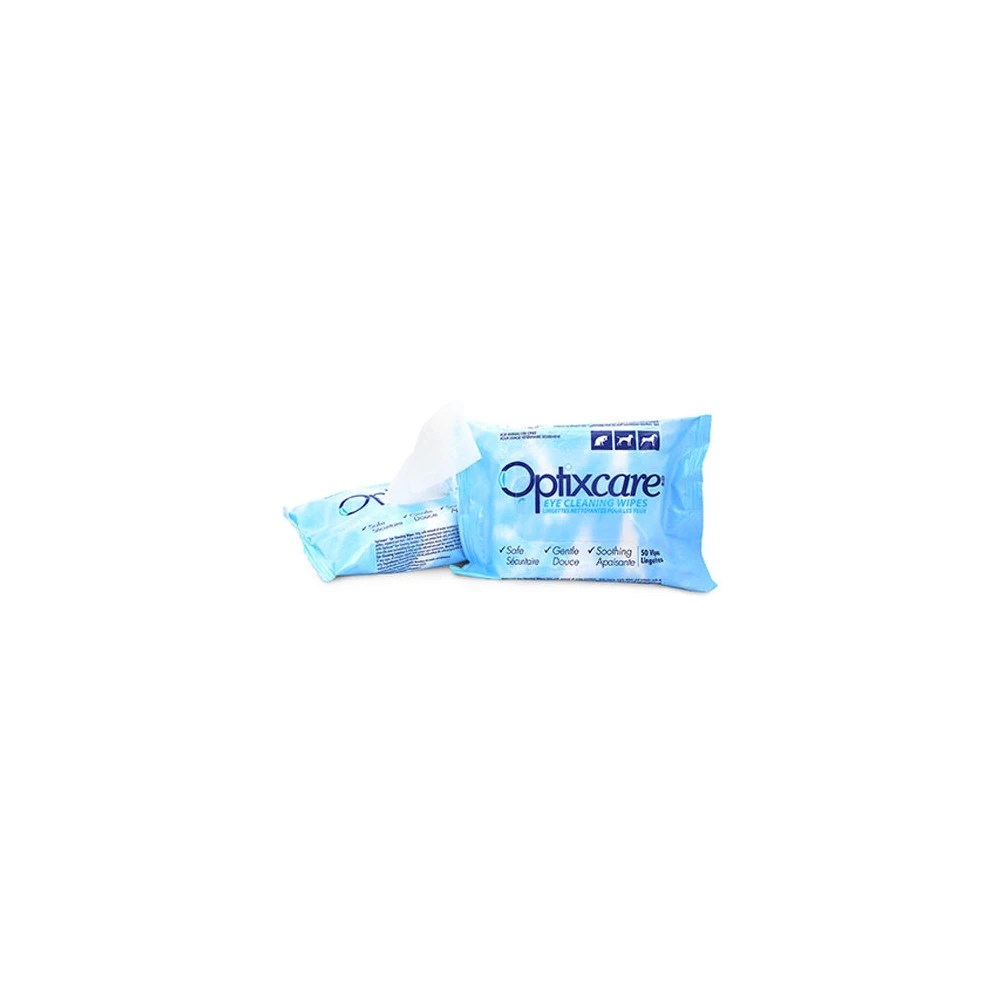 Optixcare Eye Cleaning Wipes - 50 Stuks 1 Optixcare Eye Cleaning Wipes - 50 Stuks