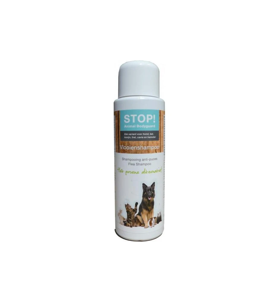 STOP! Animal Bodyguard Anti-vlooien Shampoo - 250 Ml 1 STOP! Animal Bodyguard Anti-vlooien Shampoo - 250 Ml